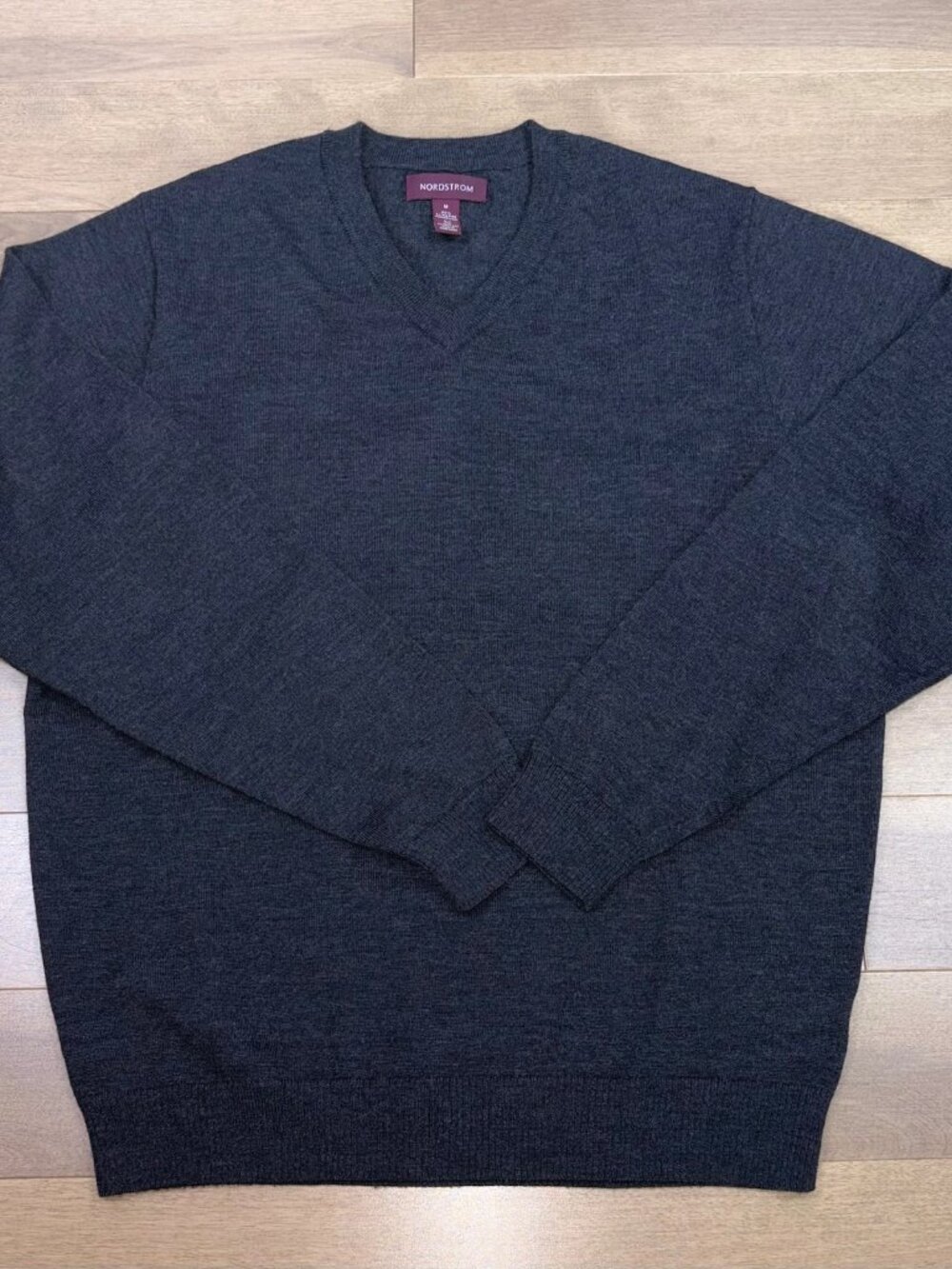 NORDSTROM men's Merino wool sweater size Medium